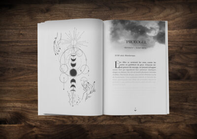 Mises en page de romans